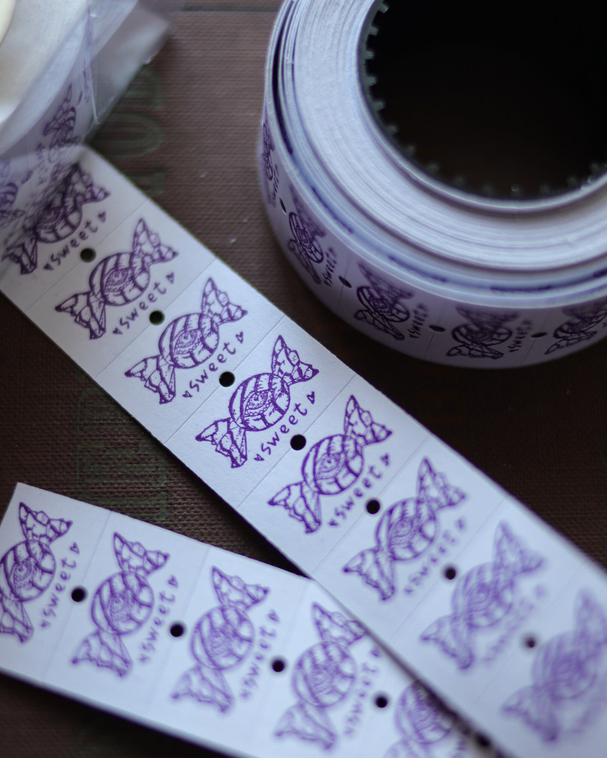Full roll of labels sticker - Sweet 標籤貼紙整卷 - 糖果