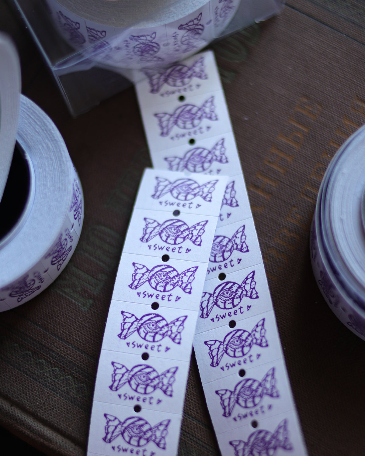 Full roll of labels sticker - Sweet 標籤貼紙整卷 - 糖果