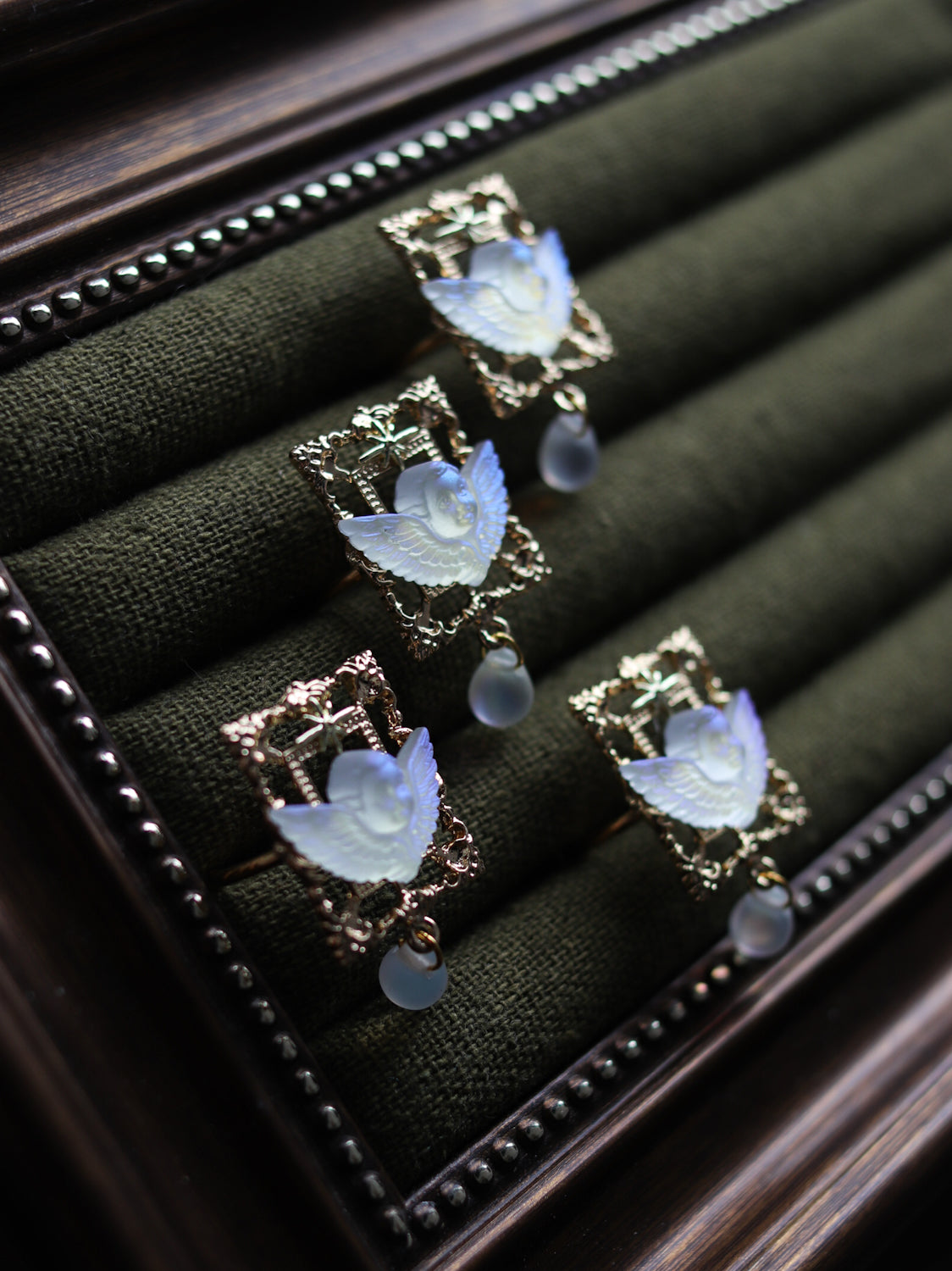 Vintage style ring - Angel Shizuku