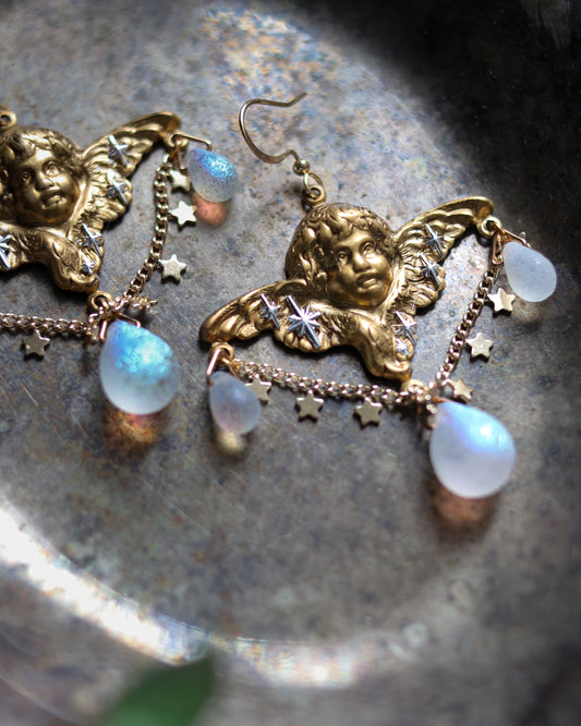 Earrings - Angel Shizuku 耳環 - 天使之雫