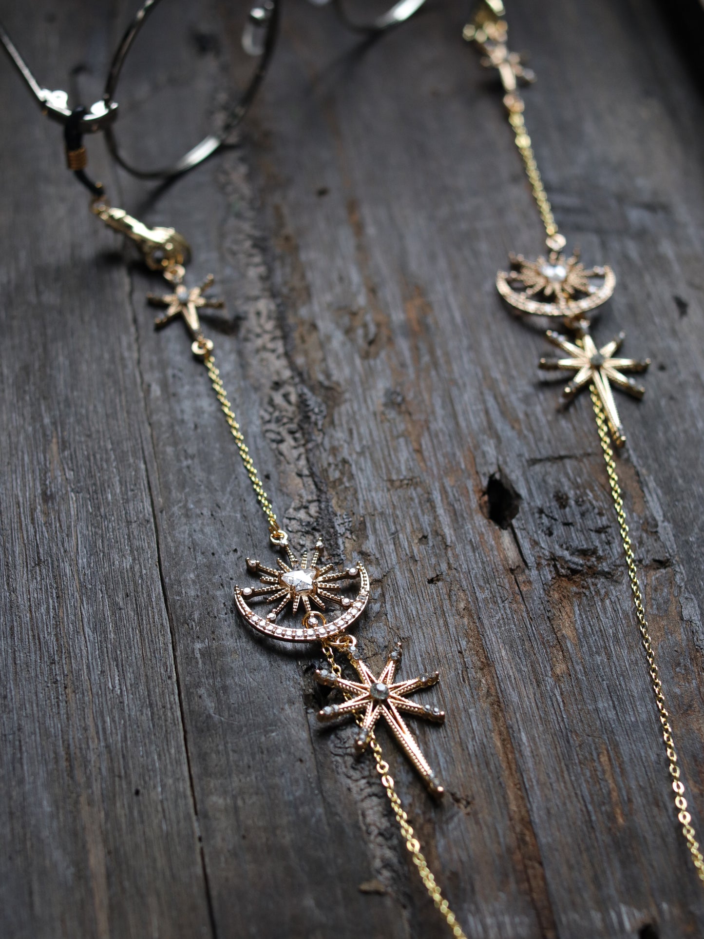Vintage style eyewear chain - Star Fragments