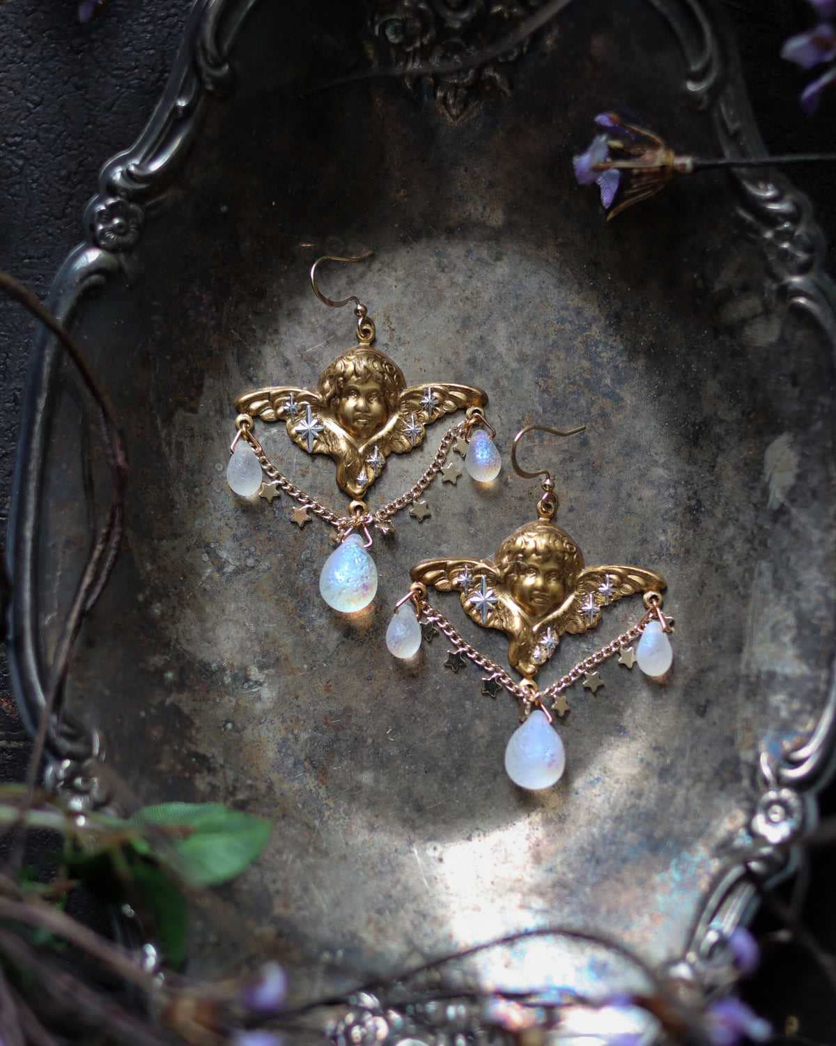 Earrings - Angel Shizuku 耳環 - 天使之雫