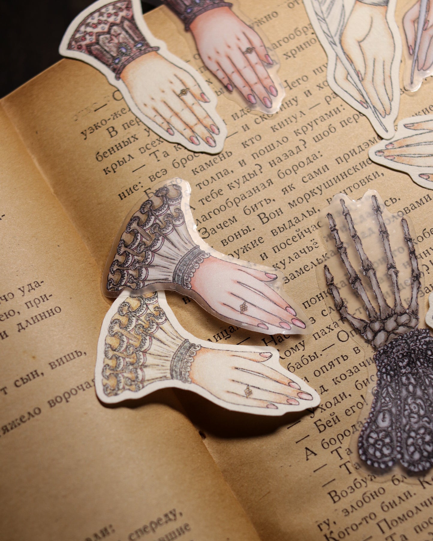Sticker Packs -  Lady's Hand