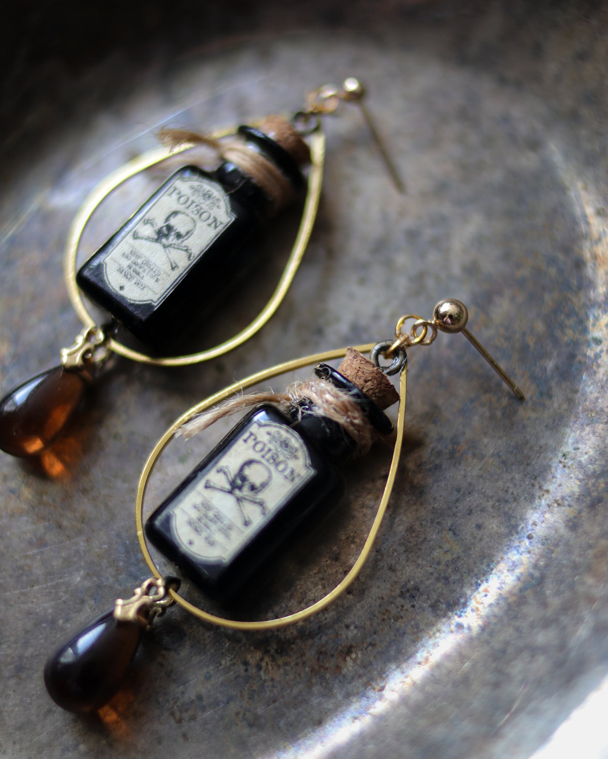 Earrings - Poison Shizuku 耳環 - 毒之雫