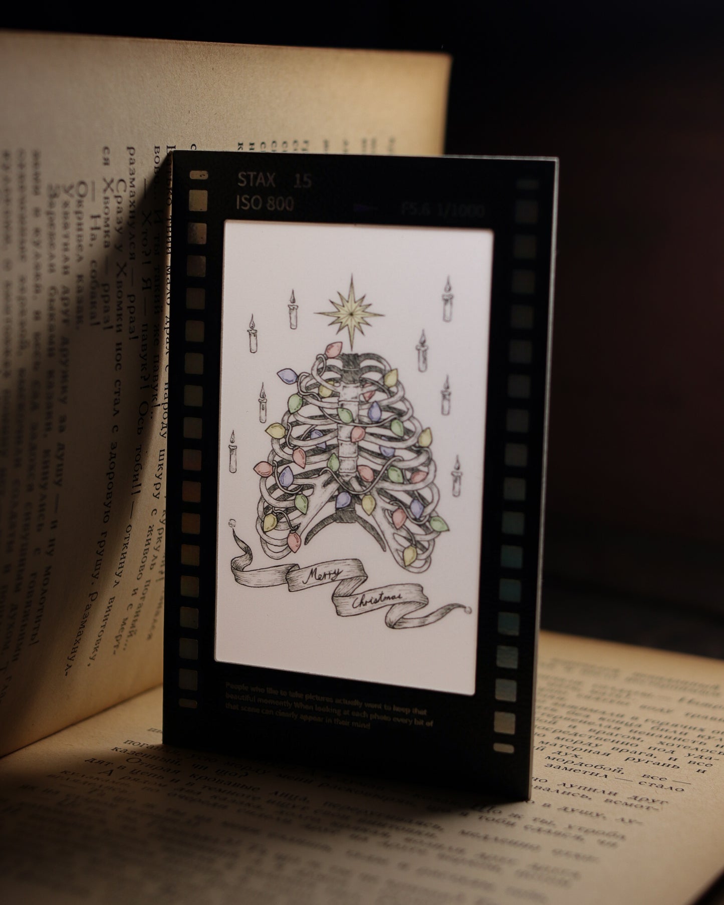 Film Style Card - Sternum Christmas Tree