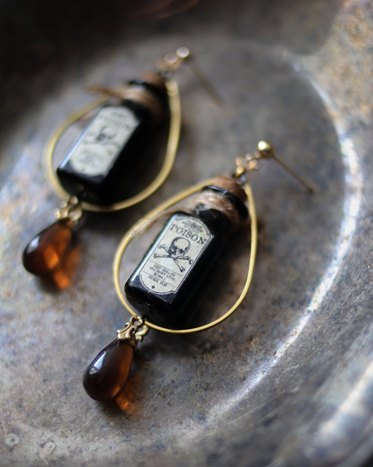 Earrings - Poison Shizuku 耳環 - 毒之雫