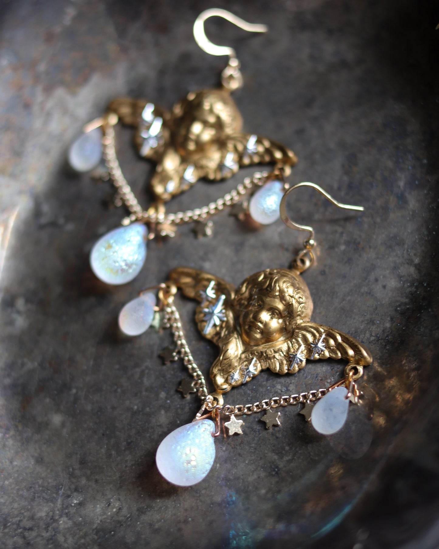 Earrings - Angel Shizuku 耳環 - 天使之雫