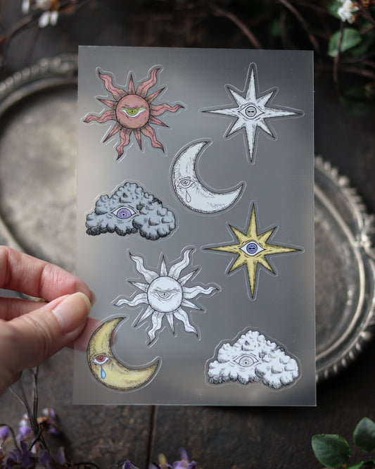Sticker - The sky is watching me  貼紙 - 天空在看我