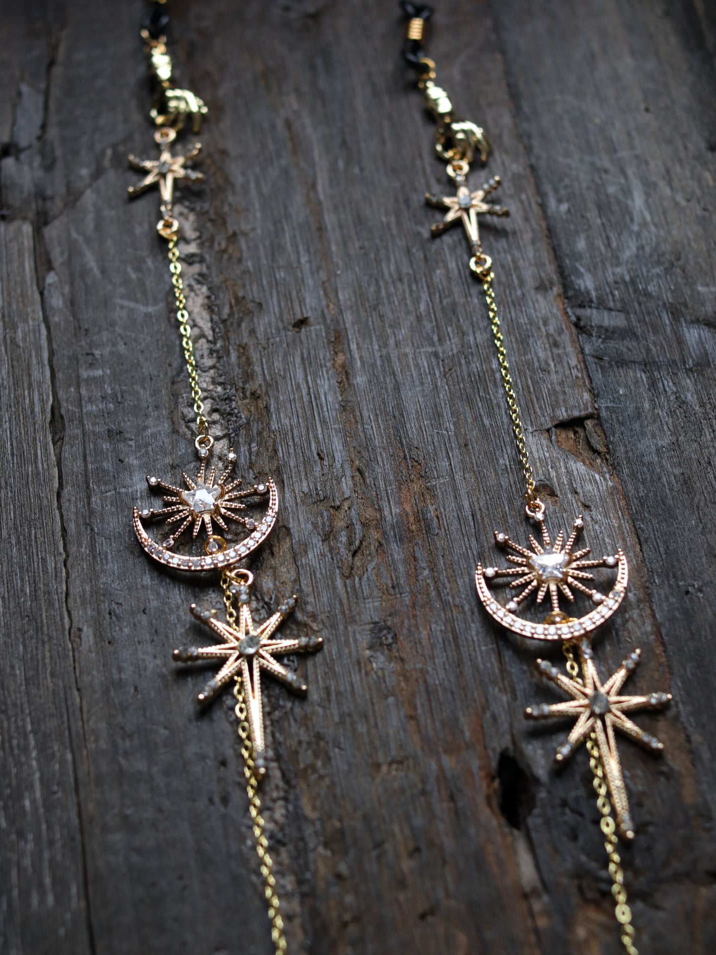 Vintage style eyewear chain - Star Fragments