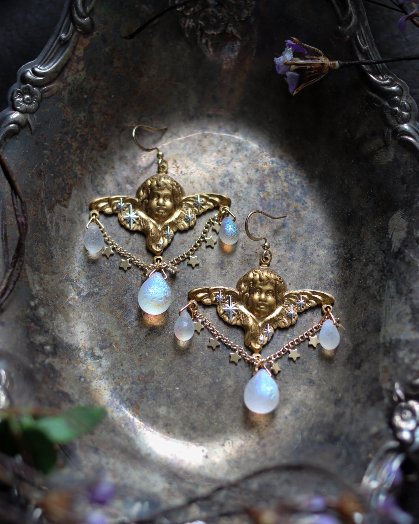 Earrings - Angel Shizuku 耳環 - 天使之雫