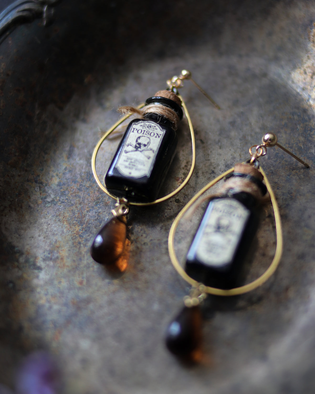 Earrings - Poison Shizuku 耳環 - 毒之雫