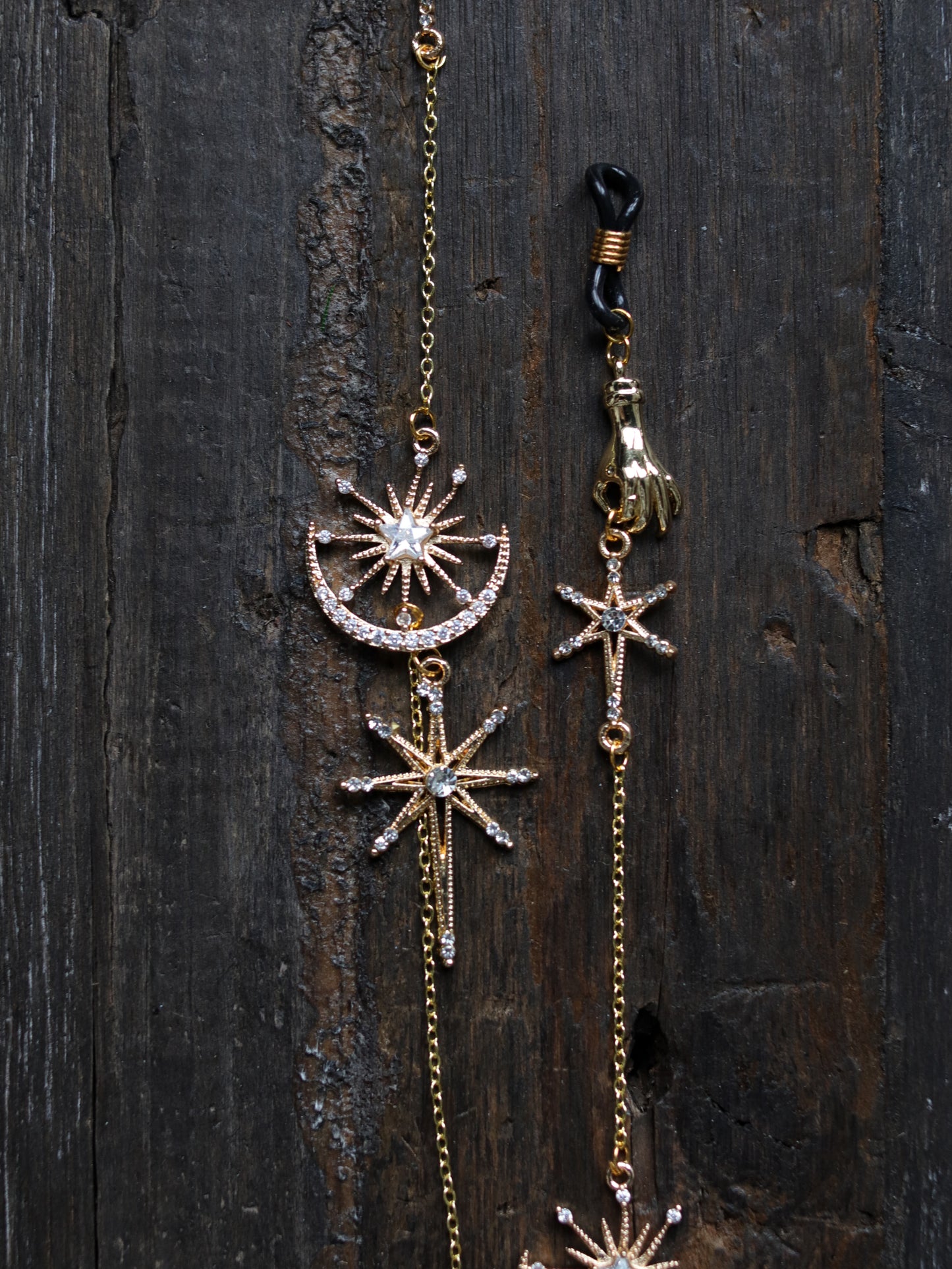 Vintage style eyewear chain - Star Fragments