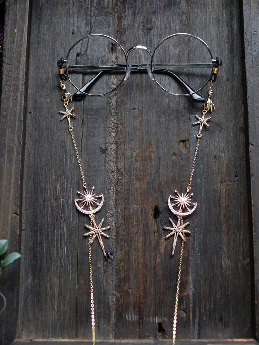 Vintage style eyewear chain - Star Fragments