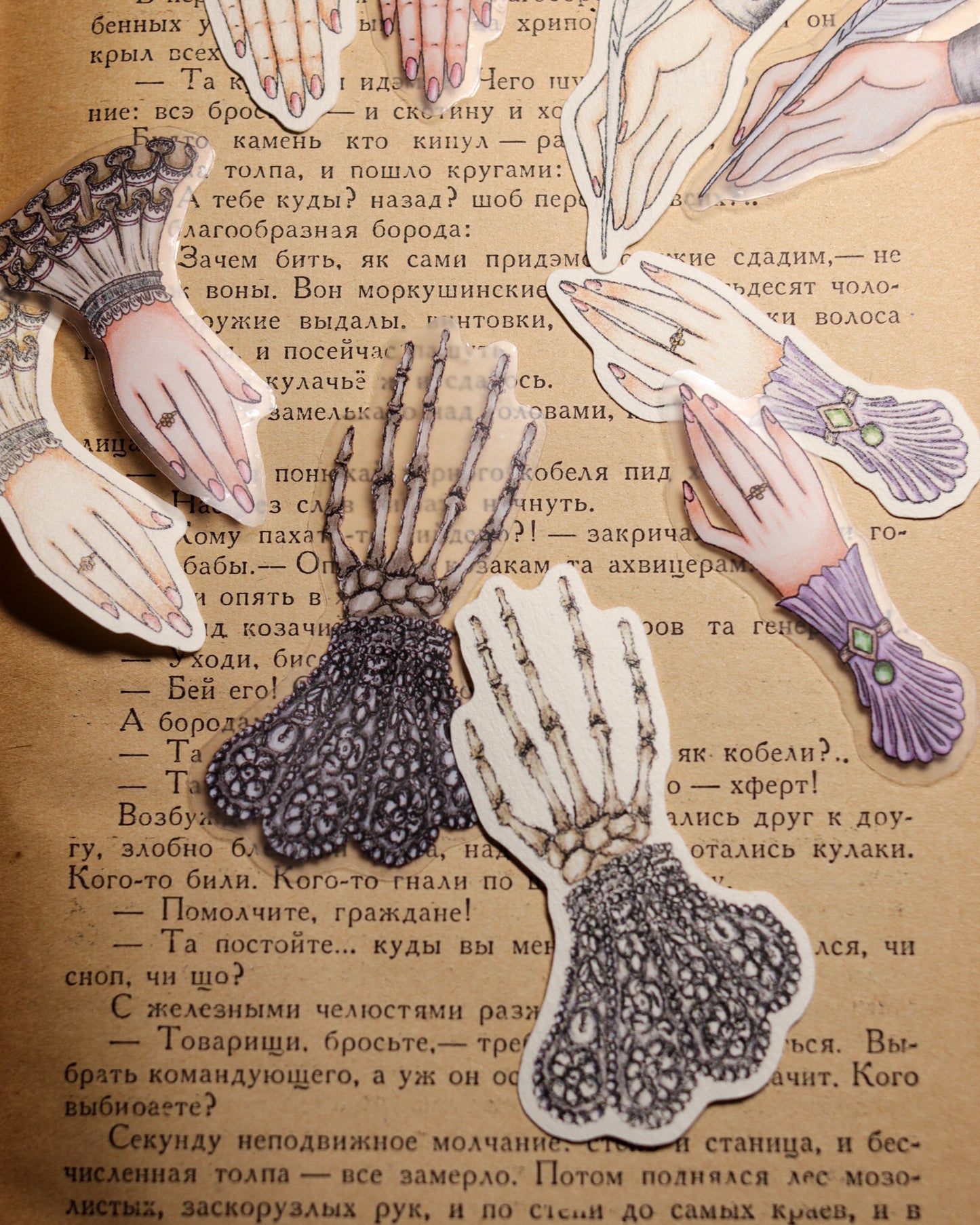 Sticker Packs -  Lady's Hand