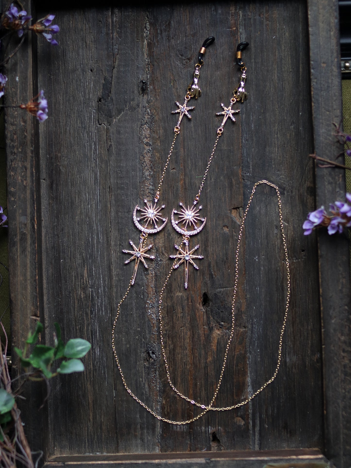 Vintage style eyewear chain - Star Fragments