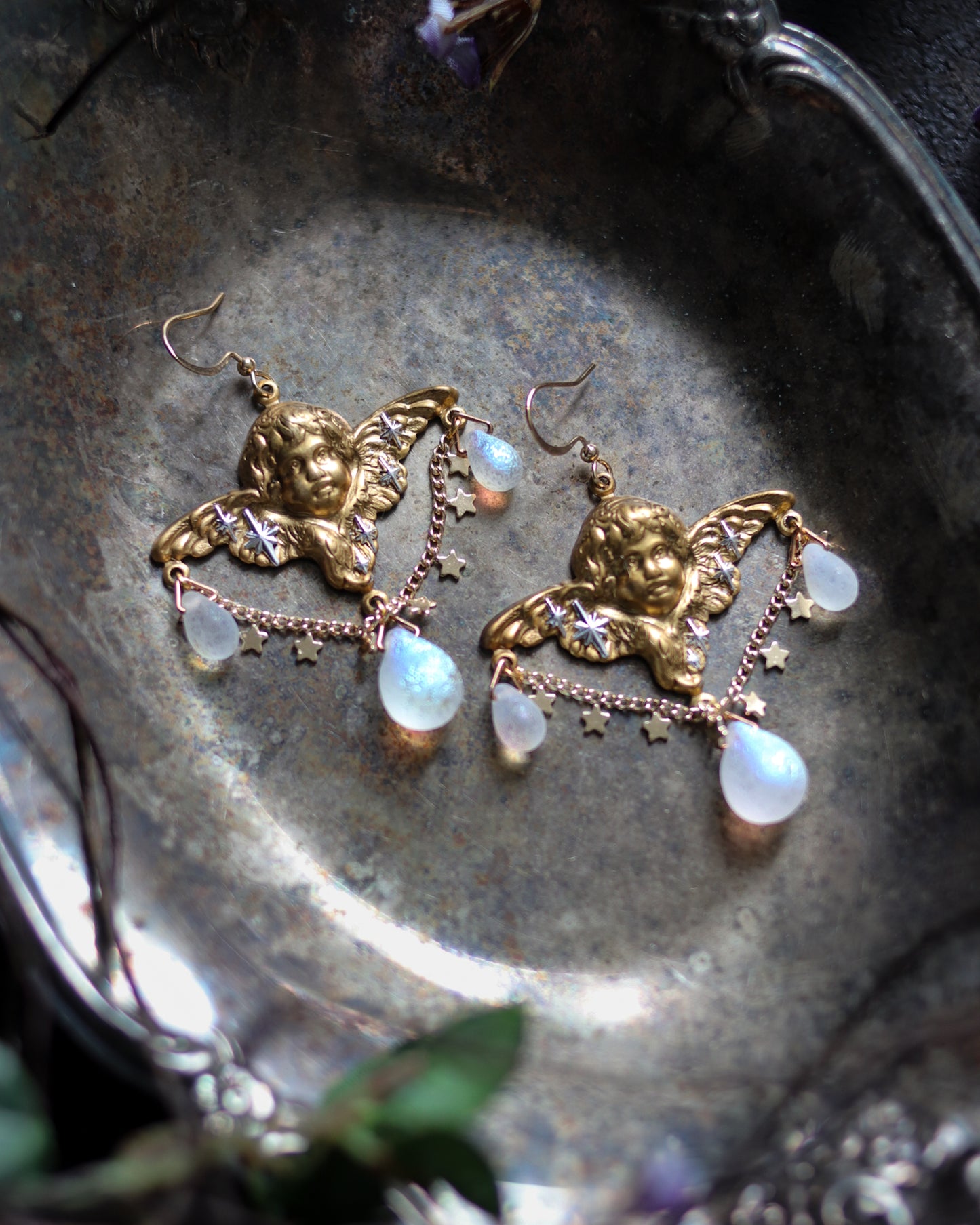 Earrings - Angel Shizuku 耳環 - 天使之雫