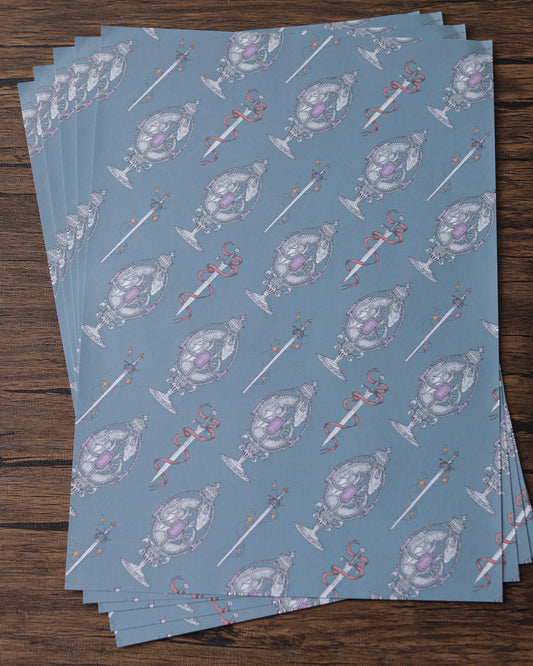 Design paper -  King of the sky 素材紙 - 空之王